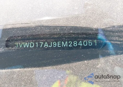 2014 Volkswagen Jetta 1.8T Se из США, поврежденный, VIN 3VWD17AJ9EM284051